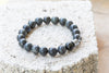 Labradorite Gemstone Crystal Bracelet