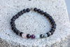 Aquarius Zodiac Gemstone Crystal Bracelet