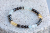 Aries Zodiac Gemstone Crystal Bracelet