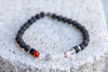 Cancer Zodiac Gemstone Crystal Bracelet