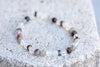 Cancer Zodiac Gemstone Crystal Bracelet