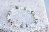 Cancer Zodiac Gemstone Crystal Bracelet