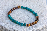 Gemini Zodiac Gemstone Crystal Bracelet