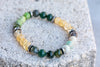 Gemini Zodiac Gemstone Crystal Bracelet