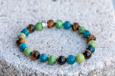 Gemini Zodiac Gemstone Crystal Bracelet