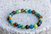 Gemini Zodiac Gemstone Crystal Bracelet
