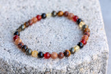 Leo Zodiac Gemstone Crystal Bracelet
