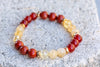 Leo Zodiac Gemstone Crystal Bracelet