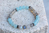 Pisces Zodiac Gemstone Crystal Bracelet