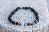 Pisces Zodiac Gemstone Crystal Bracelet