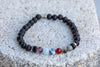 Pisces Zodiac Gemstone Crystal Bracelet