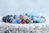 Pisces Zodiac Gemstone Crystal Bracelet