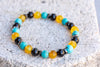 Scorpio Zodiac Gemstone Crystal Bracelet