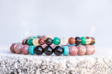 Scorpio Zodiac Gemstone Crystal Bracelet