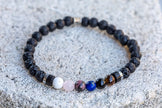 Taurus Zodiac Gemstone Crystal Bracelet