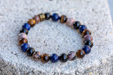 Taurus Zodiac Gemstone Crystal Bracelet