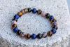 Taurus Zodiac Gemstone Crystal Bracelet