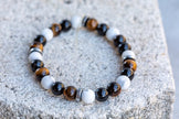 Taurus Zodiac Gemstone Crystal Bracelet