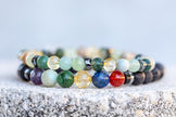 Virgo Zodiac Gemstone Crystal Bracelet