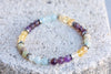Virgo Zodiac Gemstone Crystal Bracelet