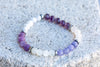Crown Chakra Gemstone Crystal Bracelet
