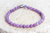 Lepidolite Gemstone Crystal Bracelet