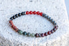Root Chakra Gemstone Crystal Bracelet