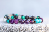 Sagittarius Zodiac Gemstone Crystal Bracelet