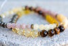 Solar Plexus Chakra Gemstone Crystal Bracelet