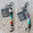 Tarot | Zodiac | Keychain | Zipper Pull Crystal and Gemstone