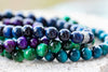 Dyed Tigers Eye Confidence and Courage Gemstone Crystal Bracelet