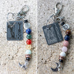 Tarot | Zodiac | Keychain | Zipper Pull Crystal and Gemstone
