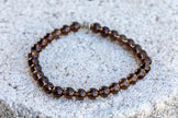 Smoky Quartz Grounding Gemstone Crystal Bracelet