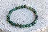 Moss Agate Gemstone Crystal Bracelet
