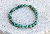 Turquoise Gemstone Crystal Bracelet