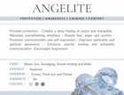 Angelite Gemstone Crystal Bracelet