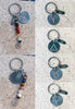 Zodiac | Keychain | Zipper Pull Crystal & Gemstone