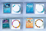 Pokémon TCG Playing Card with Inspired Crystal Bracelet