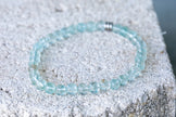 Blue Topaz Gemstone Crystal Bracelet