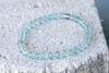Blue Topaz Gemstone Crystal Bracelet