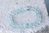 Blue Topaz Gemstone Crystal Bracelet