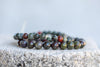Bloodstone Gemstone Crystal Bracelet