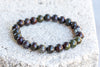 Bloodstone Gemstone Crystal Bracelet