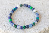 Blue Gemstone Crystal Bracelet