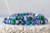 Blue Gemstone Crystal Bracelet