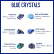 Blue Gemstone Crystal Bracelet