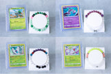 Pokémon TCG Playing Card with Inspired Crystal Bracelet