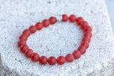Carnelian Motivation Gemstone Crystal Bracelet