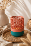 Kumiko Tea Light Holders – 3 Pack | Dual Color Design | Battery Operated Candle Decor