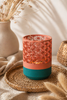Kumiko Tea Light Holders – 3 Pack | Dual Color Design | Battery Operated Candle Decor